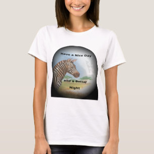 Zebra Portrait, Amboseli: Der Geist der Savanna T-Shirt