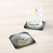 Zebra Portrait, Amboseli: Der Geist der Savanna Untersetzer (Rechte Seite)