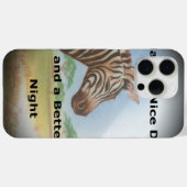 Zebra Portrait, Amboseli: Der Geist des Wilden Case-Mate iPhone Hülle (Rückseite (Horizontal))