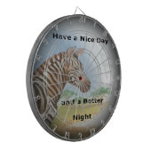 Zebra Portrait, Amboseli: Der Geist des Wilden Dartscheibe (Vorderseite Links)