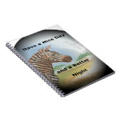 Zebra Portrait, Amboseli: Der Geist des Wilden Notizblock (Rechte Seite)