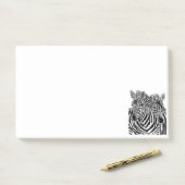 Zebra Post-it® Notizen (Auf Schreibtisch)