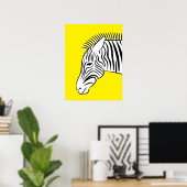 Zebra Poster (Heimbüro)