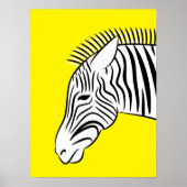 Zebra Poster (Vorne)