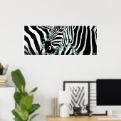 Zebra Poster (Heimbüro)