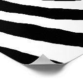 Zebra. Poster (Ecke)