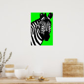 Zebra. Poster (Küche)