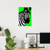 Zebra. Poster (Heimbüro)