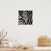 Zebra Poster (Küche)