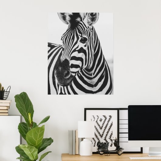 Zebra Poster (Heimbüro)