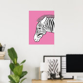 Zebra Poster (Heimbüro)