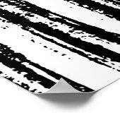 Zebra Poster (Ecke)