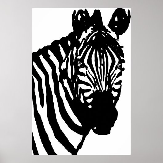 Zebra. Poster (Vorne)