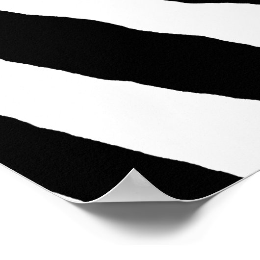 Zebra. Poster (Ecke)