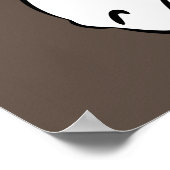 Zebra Poster (Ecke)