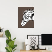 Zebra Poster (Heimbüro)