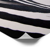 Zebra Poster (Ecke)