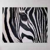 Zebra Poster (Vorne)