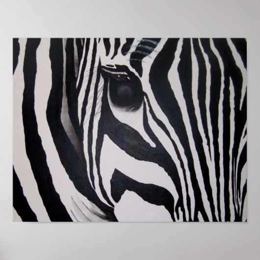 Zebra Poster (Vorne)