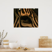 Zebra Poster (Küche)