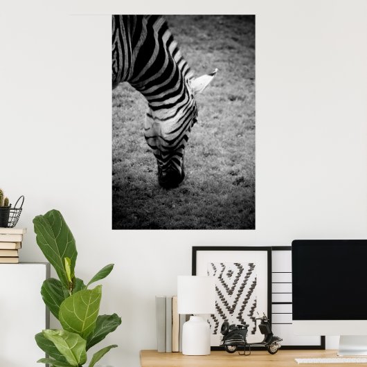Zebra Poster (Heimbüro)