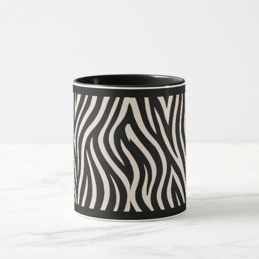 "ZEBRA PRINT" - 11 OZ. COFFEE MUG TASSE (Zentrum)