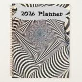 Zebra Print 2026 Planer (Vorderseite)