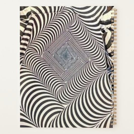 Zebra Print 2026  Planer (Rückseite)