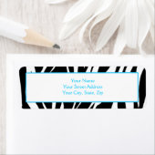 Zebra Print Address Labels (Insitu)