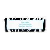 Zebra Print Address Labels (Vorne)