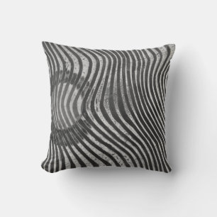 Zebra Print Animal Print Shibori Muster Kissen