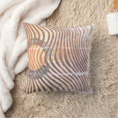 Zebra Print Animal Print Shibori Muster Kissen (Decke)