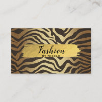 Zebra Print Animal Skin Glam Modern