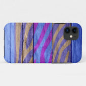 Zebra Print auf Holz #15 Case-Mate iPhone Hülle (Rückseite (Horizontal))