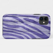Zebra Print auf Holz #17 Case-Mate iPhone Hülle (Rückseite (Horizontal))