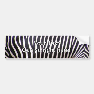 Zebra Print Autoaufkleber