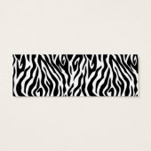 Zebra Print & Baby Carriage - Tag (Rückseite)
