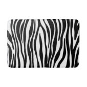Zebra Print Badematte (Vorderseite)