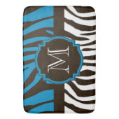 Zebra Print Badematte (Vorderseite Vertikal)