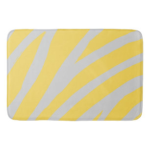 Zebra Print Badematte