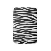 Zebra Print Badematte (Vorderseite Vertikal)