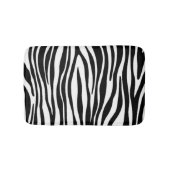 Zebra Print Badematte (Vorderseite)
