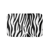 Zebra Print Bath Mat Badematte (Vorderseite)
