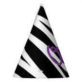 Zebra Print Birthday Party Kinder Partyhütchen (Links)