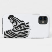 Zebra Print Black and White Stripes Case-Mate iPhone Hülle (Rückseite (Horizontal))