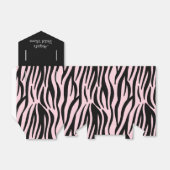 Zebra Print Brautparty Geschenkschachtel (Ungefaltet)