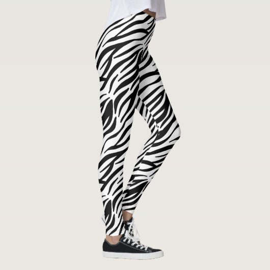 Zebra Print BW Leggings (Rechts)