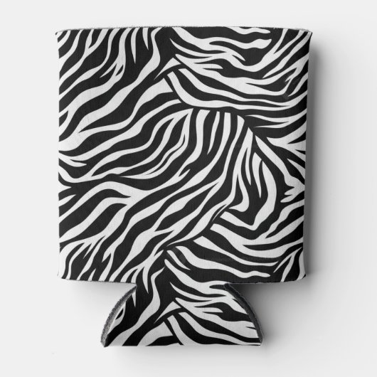 Zebra Print Can Cooler Dosenkühler (Vorderseite)