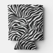 Zebra Print Can Cooler Dosenkühler (Rückseite)
