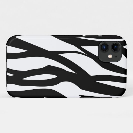 Zebra Print Case-Mate iPhone Hülle (Rückseite (Horizontal))